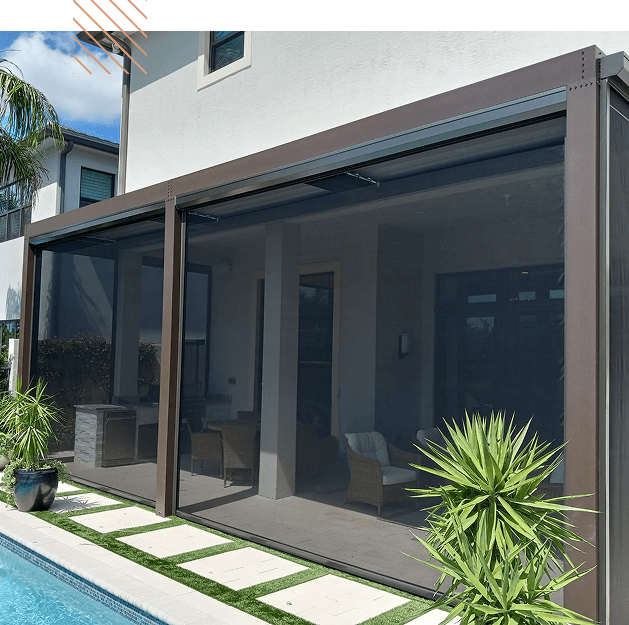Motorized Patio Shades Cinco Ranch | Smart Outdoor Living 2026